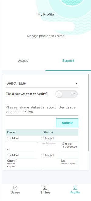 Raise Helpdesk Support Ticket from Aegir App