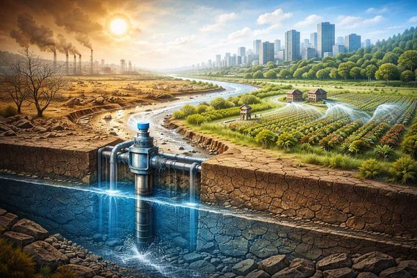 Water Overuse and Climate Change: Impact on Groundwater & Sustainability